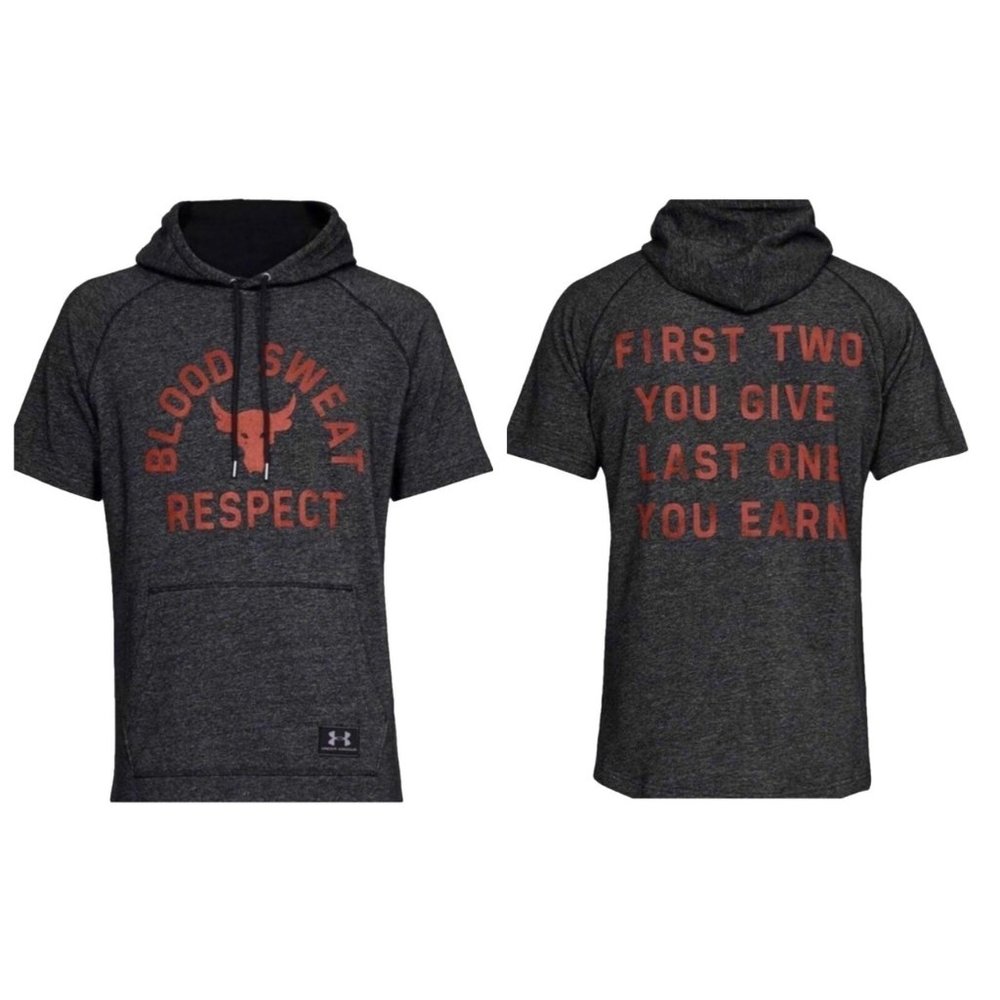 Under Armour Project Rock Blood Sweat Respect